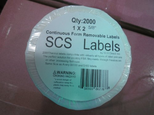 Thermal Label Printer Roll - 2000 (1