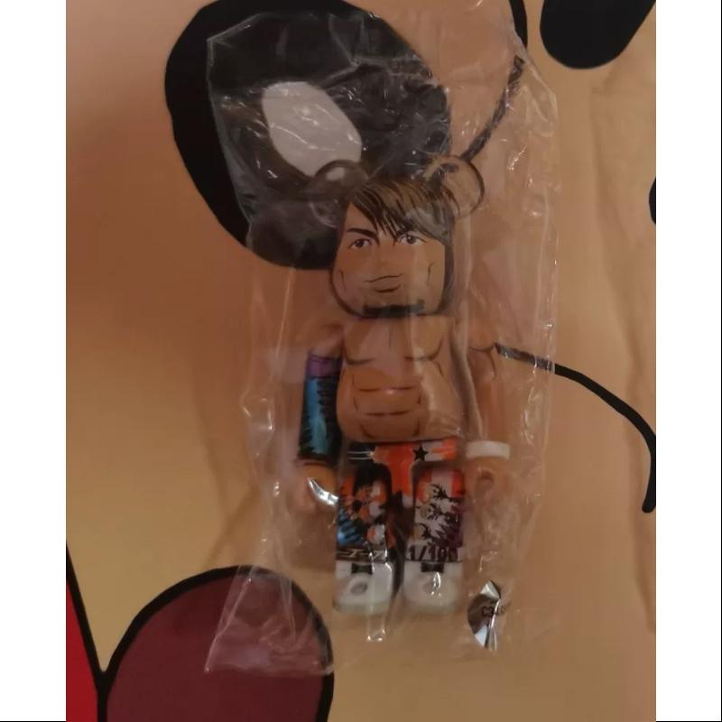 Bearbrick Series 38 ARTIST JAPAN PRO WRESTLING 100% Collectible Figure - Limited Edition Japanese Wrestling Art Toy for Display & Gift Giving - Perfect for Anime Fans, Collectors and Home Decor