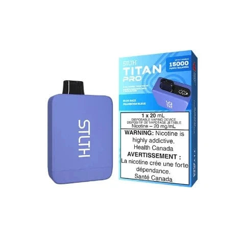 STLTH Titan PRO 15K Disposable Vape - 15000 Puffs, 5 Pack - Long-Lasting & Portable Vape Pen for Smooth Flavor - Perfect for Travel, Work & Social Outings