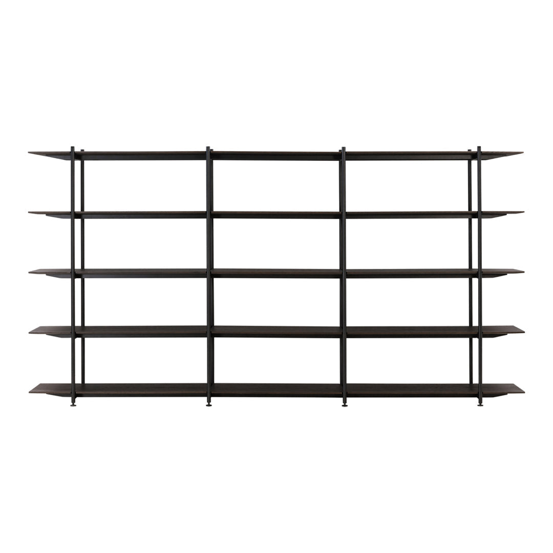 Jonas Wagell Modern Formal Shelving Unit - Wendelbo Style Bookshelf for Living Room, Office & Library Storage