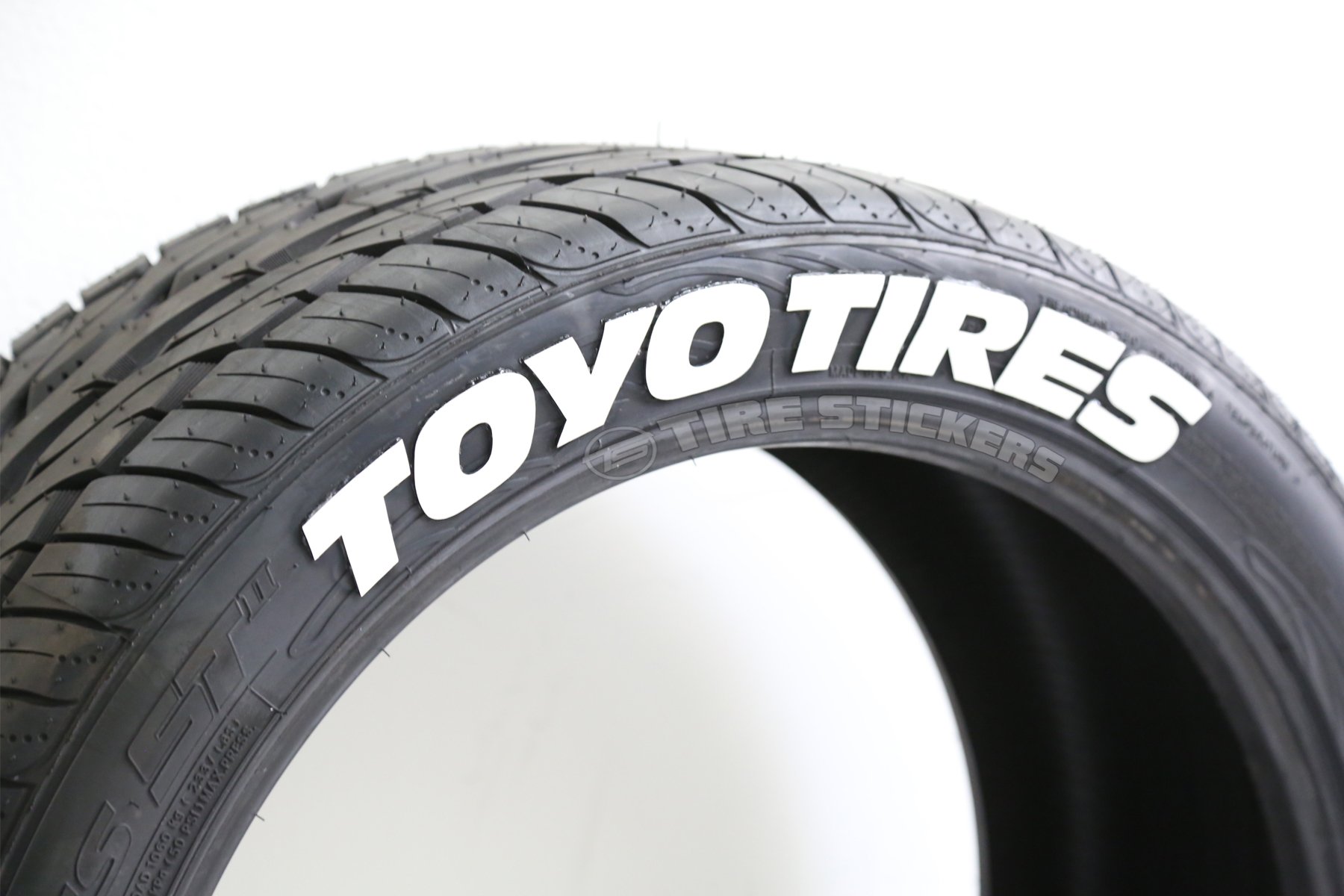 Toyo Tires DIY Tire Lettering Kit - White 1.25