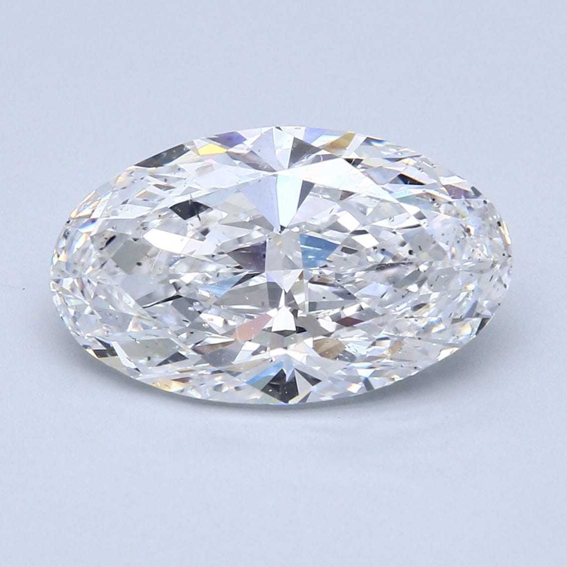 5.18 Carat Oval Diamond D SI2 - Premium Loose Diamond for Engagement Rings & Fine Jewelry