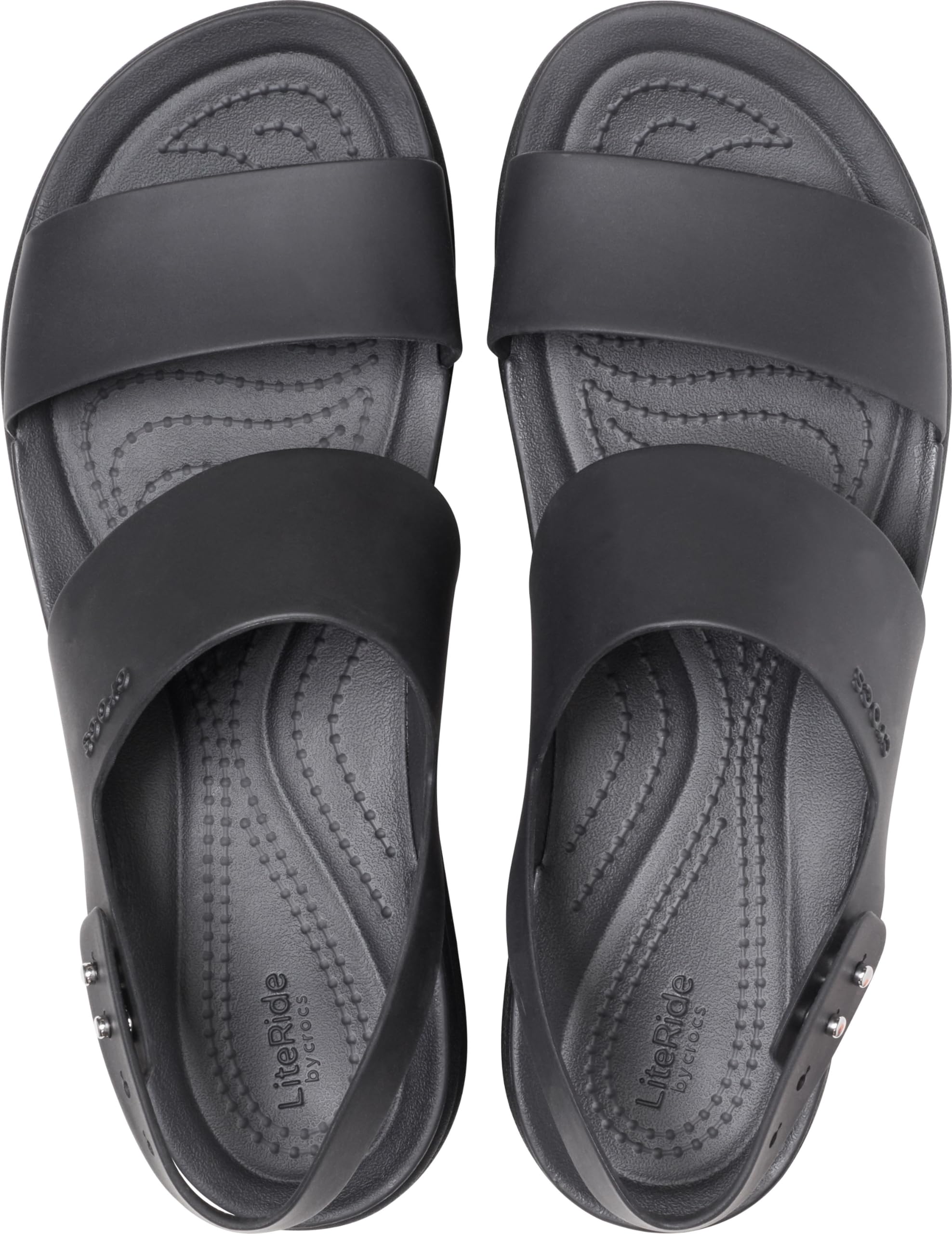 Crocs Women’s Brooklyn Low Wedge Platform Sandals - Comfortable Slip-On Shoes for Summer, Beach, and Casual Outings