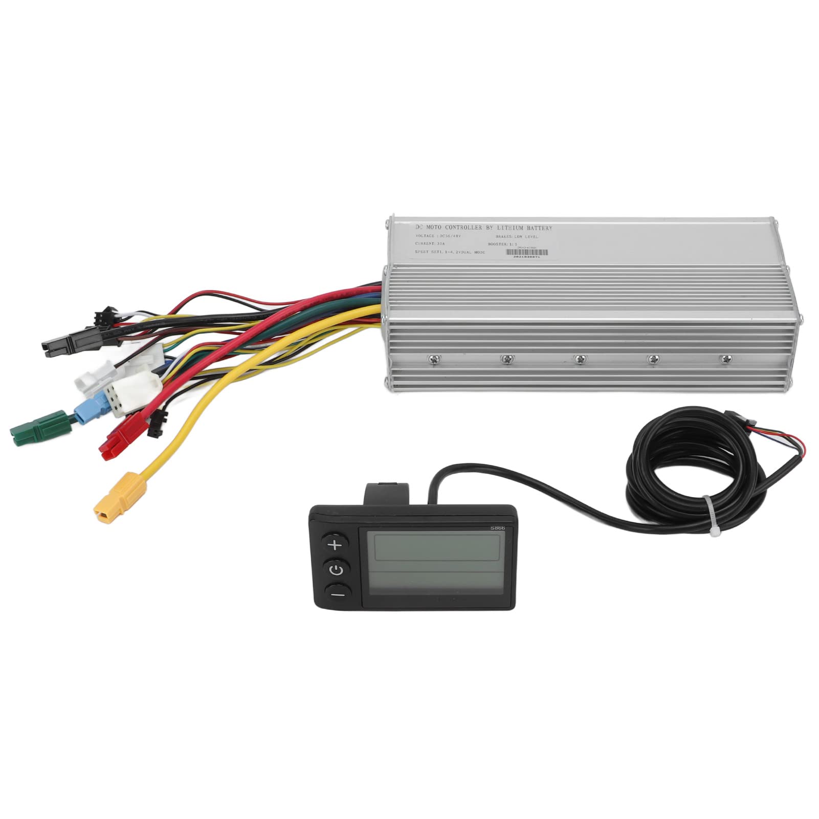 1500W Electric Bike Conversion Kit - Aluminum Alloy DC36V/48V Motor Controller for Mountain Bicycle Upgrade | Perfect for Commuting, Off-Road Adventures & DIY E-Bike Projects