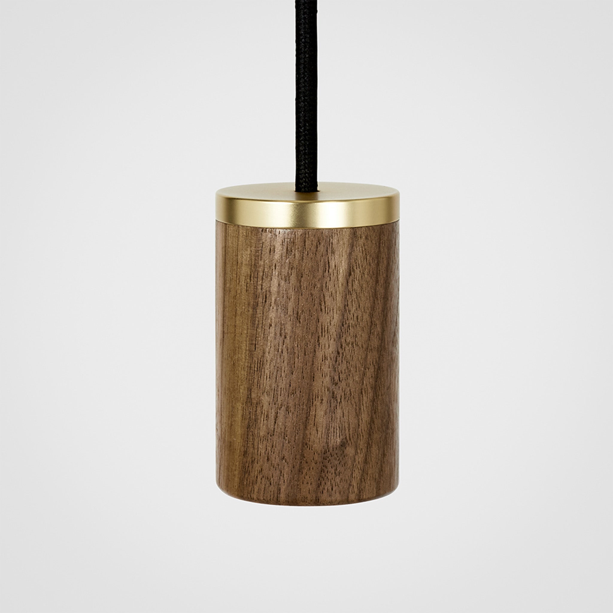 Walnut Porcelain II Pendant Light - Elegant Ceiling Lighting Fixture for Dining Room, Kitchen Island & Bedroom Decor