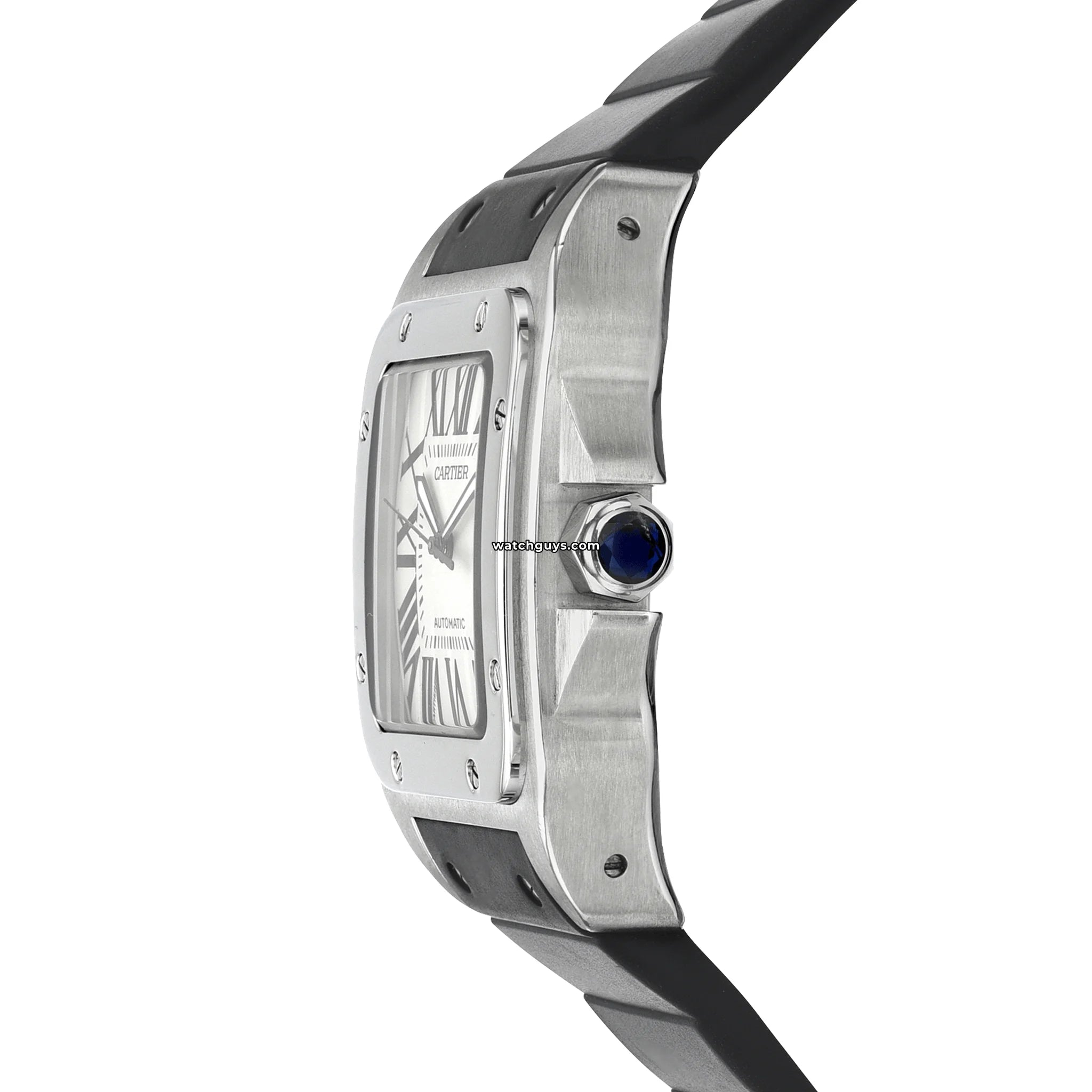 Cartier Santos 100 Large Men's Watch W2020031 - Luxury Stainless Steel Automatic Timepiece for Business & Formal Occasions