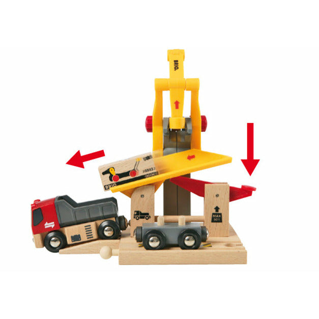 Brio Freight Goods Station - Durable Toy Train Set for Kids | Perfect for Playrooms, Classrooms & Train Enthusiasts | Interactive STEM Learning Toy