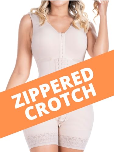 Beige-crotch With Zipper Opening-084bf