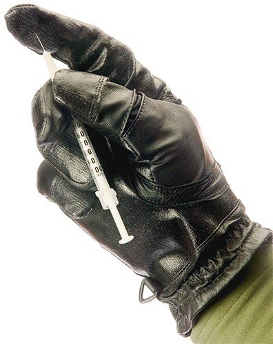 Needle Resistant Search Gloves - Small, Black - Police & Tactical Gloves for Law Enforcement, Security & Outdoor Activities
