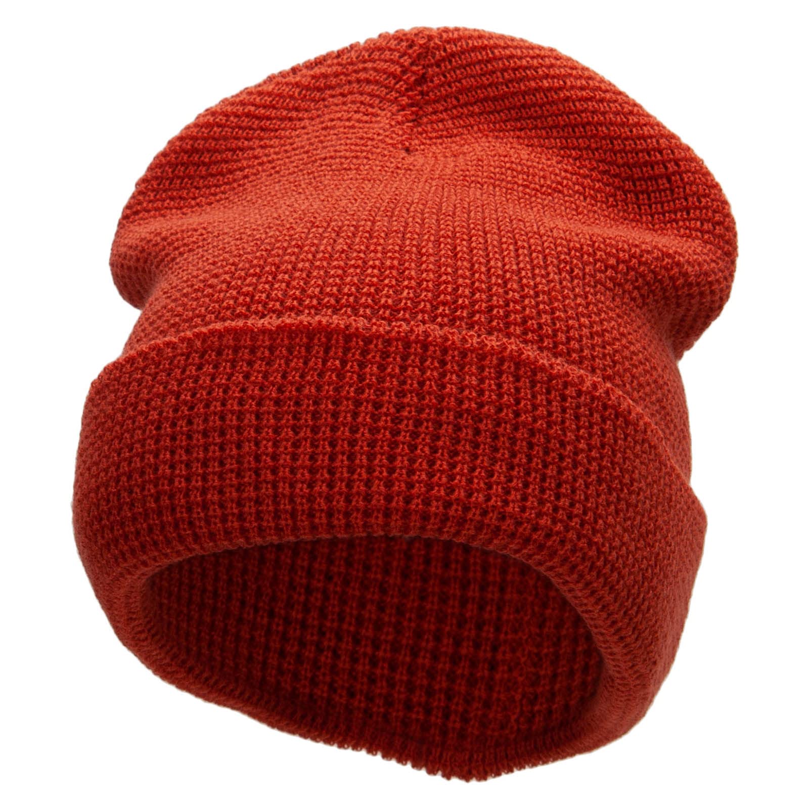 Cozy Waffle Knit Cuff Beanie Hat for Women & Men - Winter Warm Stretchy Slouchy Beanie - Perfect for Skiing, Snowboarding & Outdoor Activities