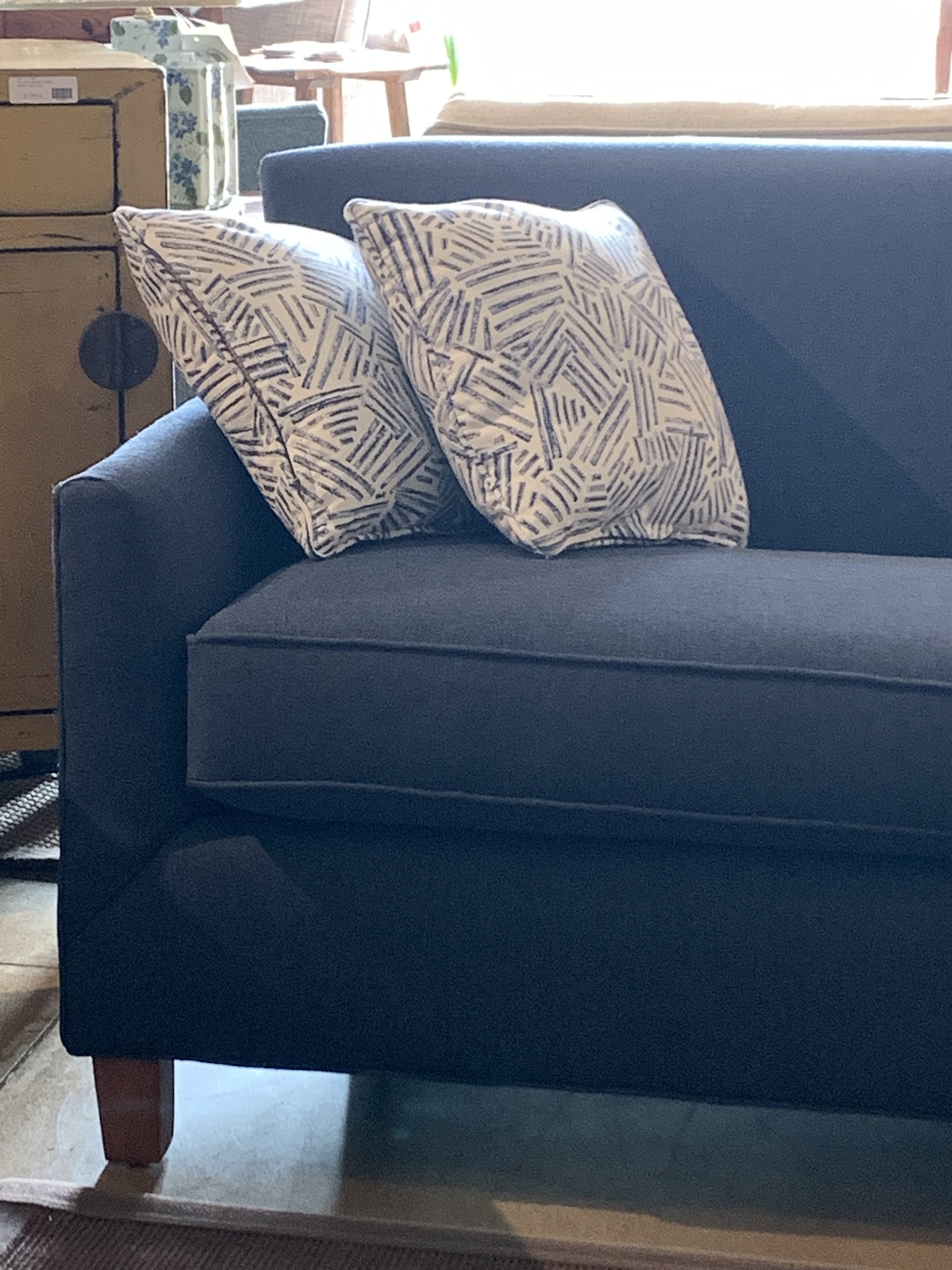 Michaela Condo Sofa - Modern Showroom Model for Living Room, Lounge & Office | Comfortable Sectional Couch for Small Spaces