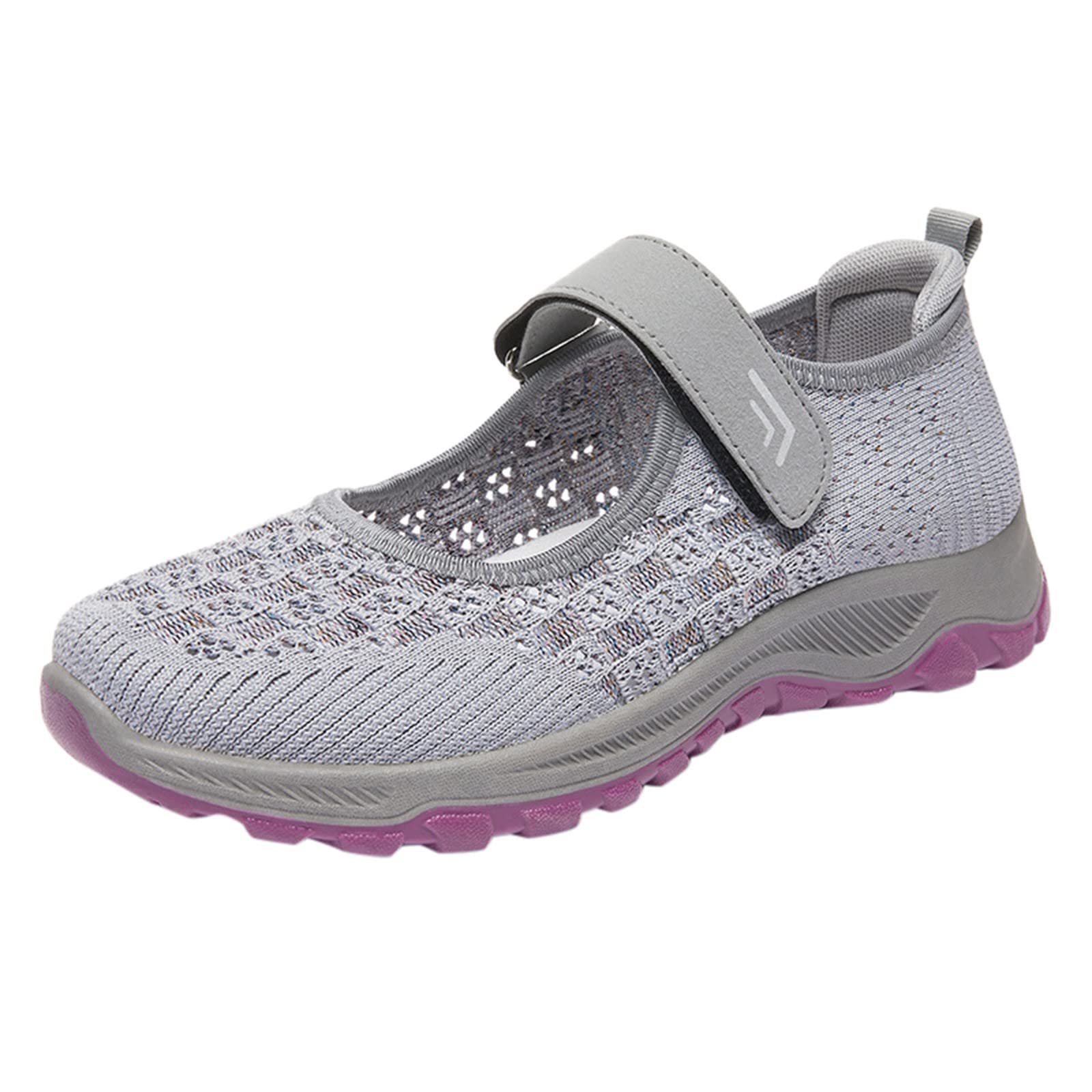 PATOPO Women's Black Slip-On Sneakers - Lightweight Walking Shoes for Women - Comfortable Flat White Sneakers | Perfect for Casual Wear, Work & Travel