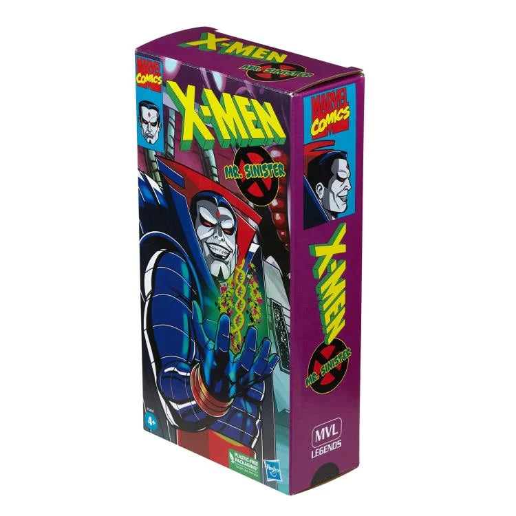 X Men: The Animated Series Marvel Legends Mr. Sinister Exclusive Action Figure - Collectible Toy for Marvel Fans, Perfect for Display & Gifts