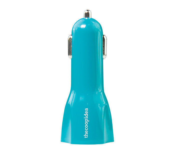Thecoopidea Trumpet Dual USB Car Charger 3.6A Fast Charging - Perfect for Road Trips & Daily Commutes