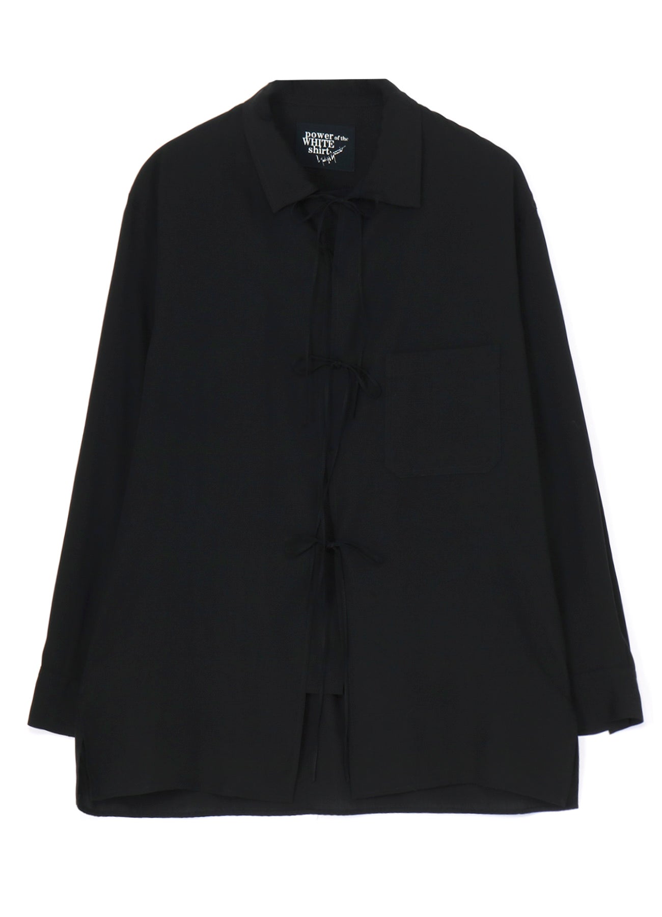 Breathable Cellulose Lawn Open Collar Ribbon Shirt - Lightweight Summer Blouse for Women, Perfect for Casual Outings, Beach Vacations & Office Wear