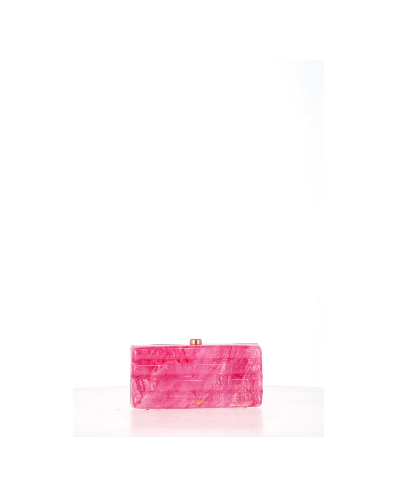 Stylish Ark Acrylic Clutch Purse for Women - Trendy Clear Transparent Handbag for Evening Parties, Date Nights & Special Occasions