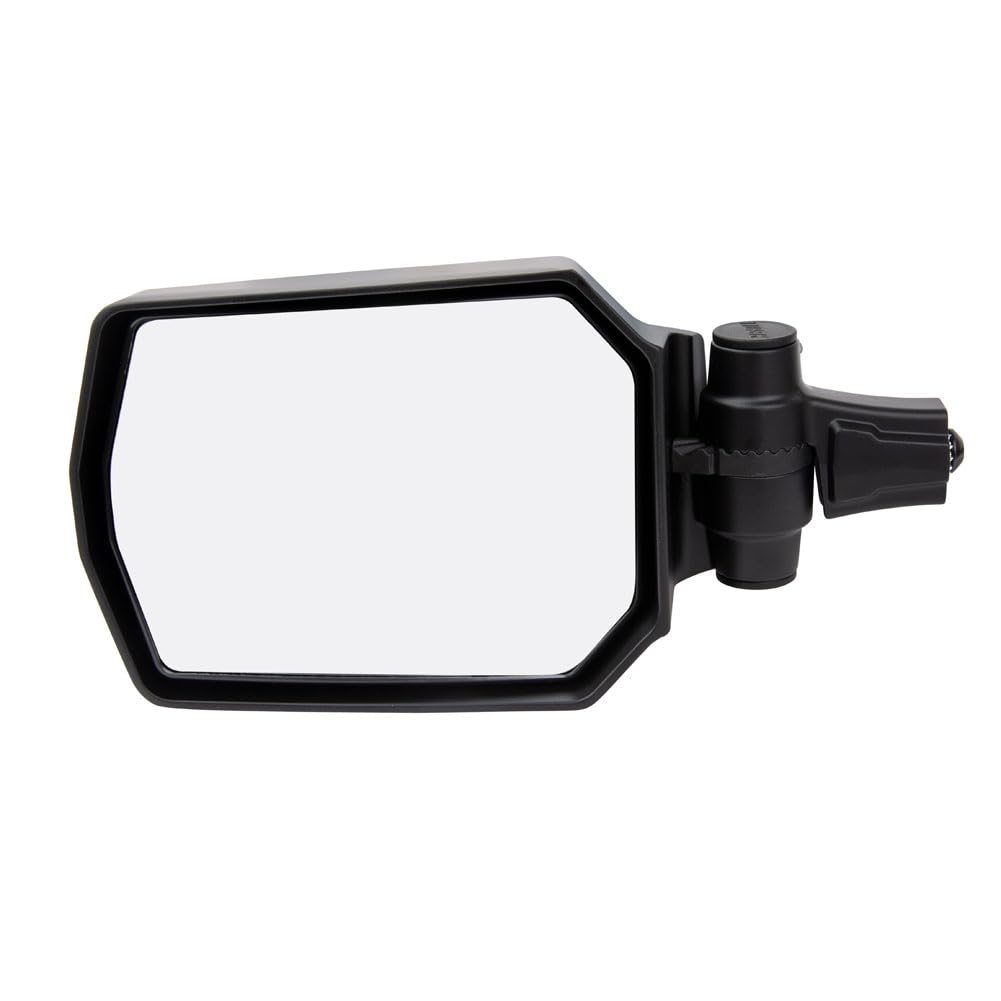 TUSK Pivot Folding Mirror Kit with Low Profile UTV Roll Cage Clamp - Compatible with Polaris Ranger 500 Crew (2011-2013 Models) | Durable Off-Road Side Mirrors for Enhanced Visibility & Safety on Trails, Hunting & Farm Work