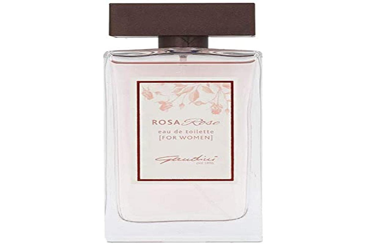 Gandini Rosa Rose Eau De Toilette for Women - 100ml Floral Perfume Spray | Long-Lasting Fragrance for Daily Wear, Date Nights & Special Occasions