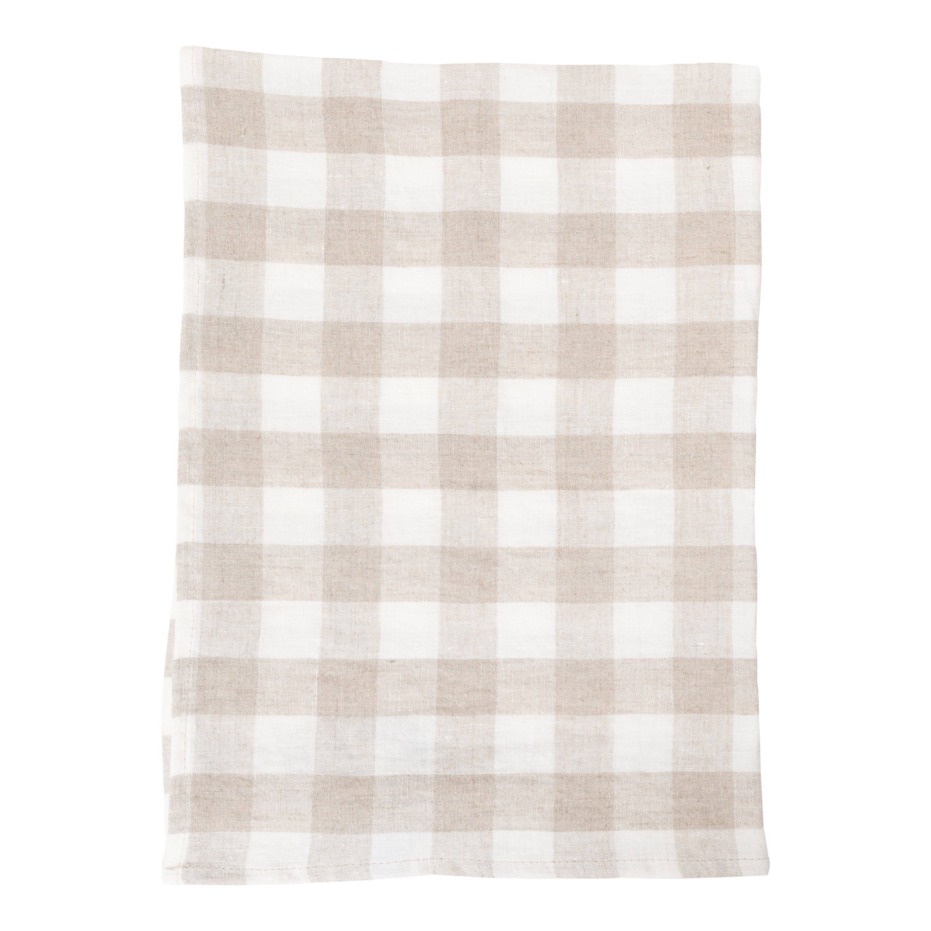 Premium Linen Check Tea Towel Set - 100% Natural Cotton Kitchen Towels for Drying Dishes & Glassware - Perfect for Farmhouse, Rustic, and Modern Kitchen Decor