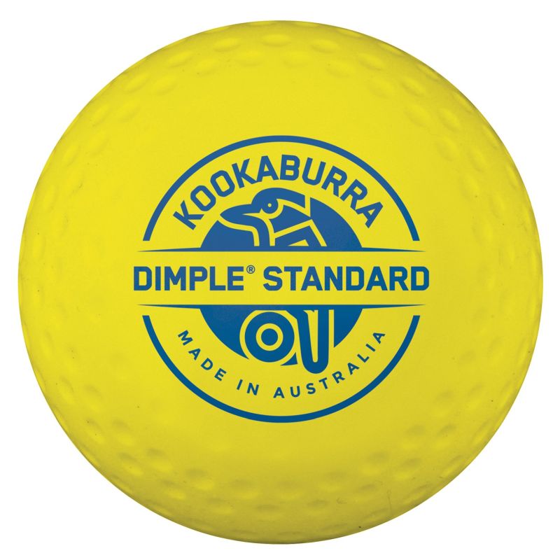 Kookaburra Dimple Standard Hockey Ball - Official Match Field Hockey Ball for Training & Games - Perfect for Outdoor & Indoor Play