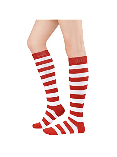 1 Christmas Red White Stripes