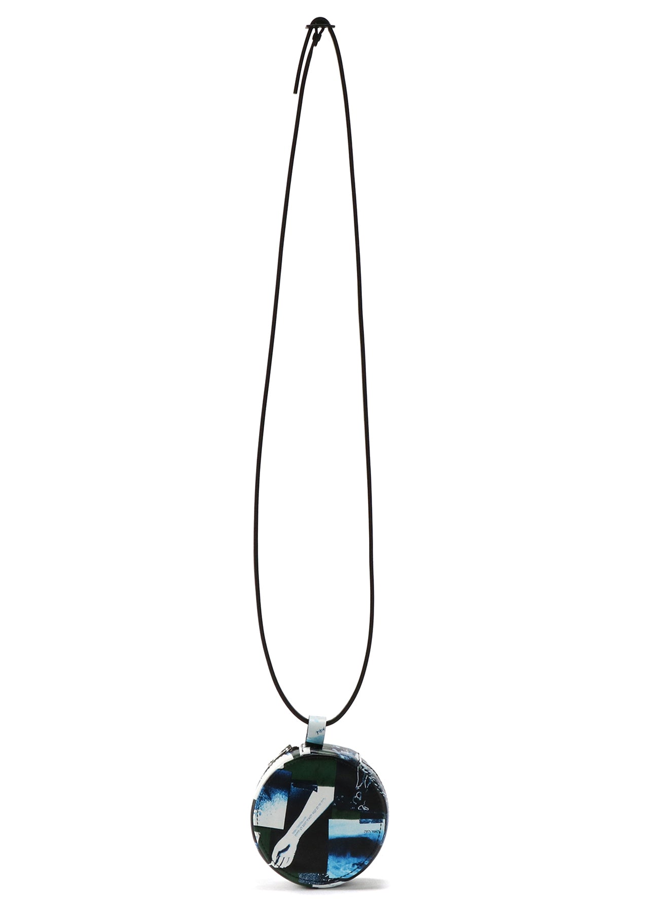 2021 Fashionable Mini Circle Crossbody Bag - Genuine Leather with Unique Material Print | Perfect for Parties, Dates & Everyday Use