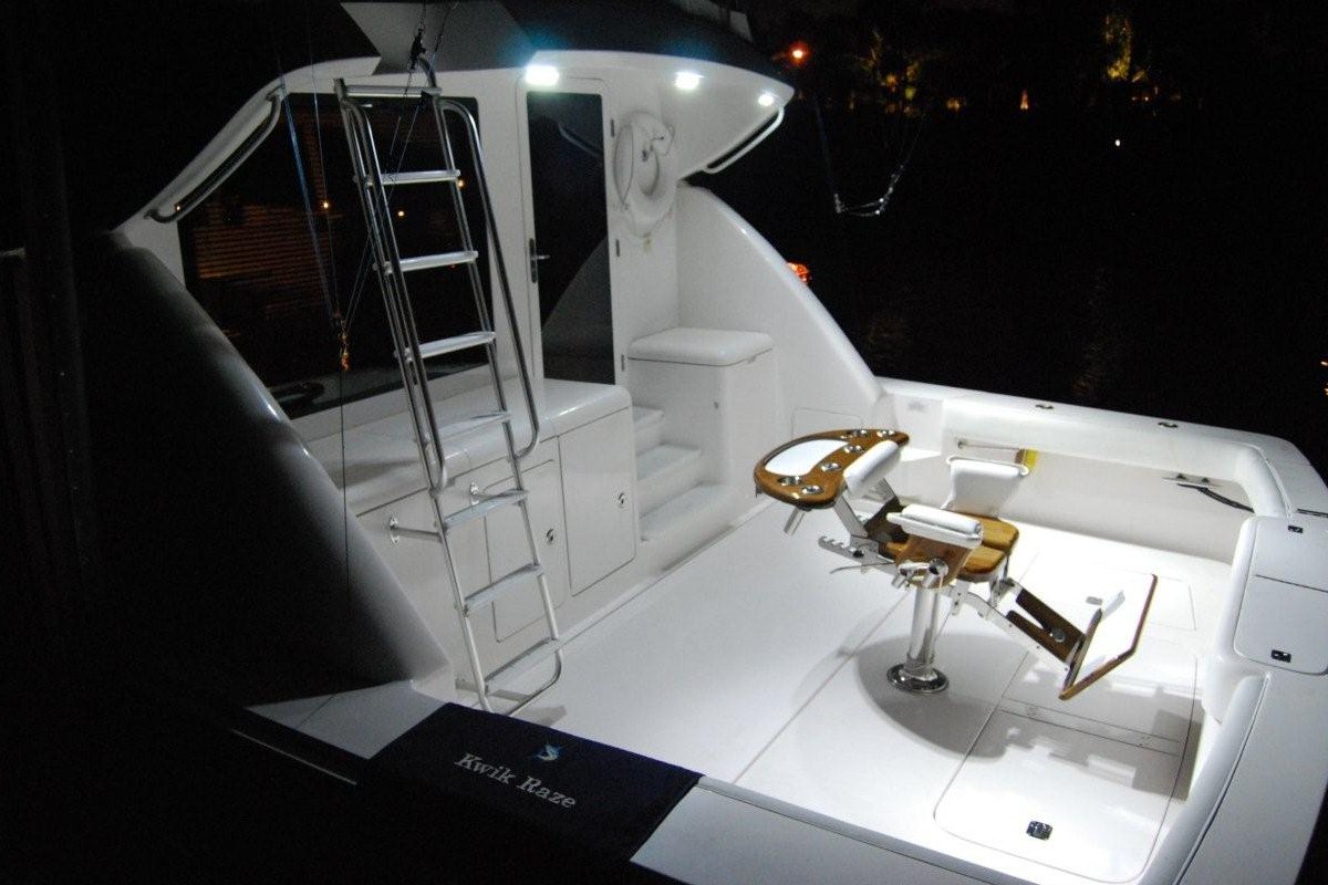 Lumitec Caprera2 LED Spreader and Deck Flood Lights - White/Blue Dual Color Marine Boat Lighting with Bracket Mount | Perfect for Night Fishing, Deck Illumination & Water Activities