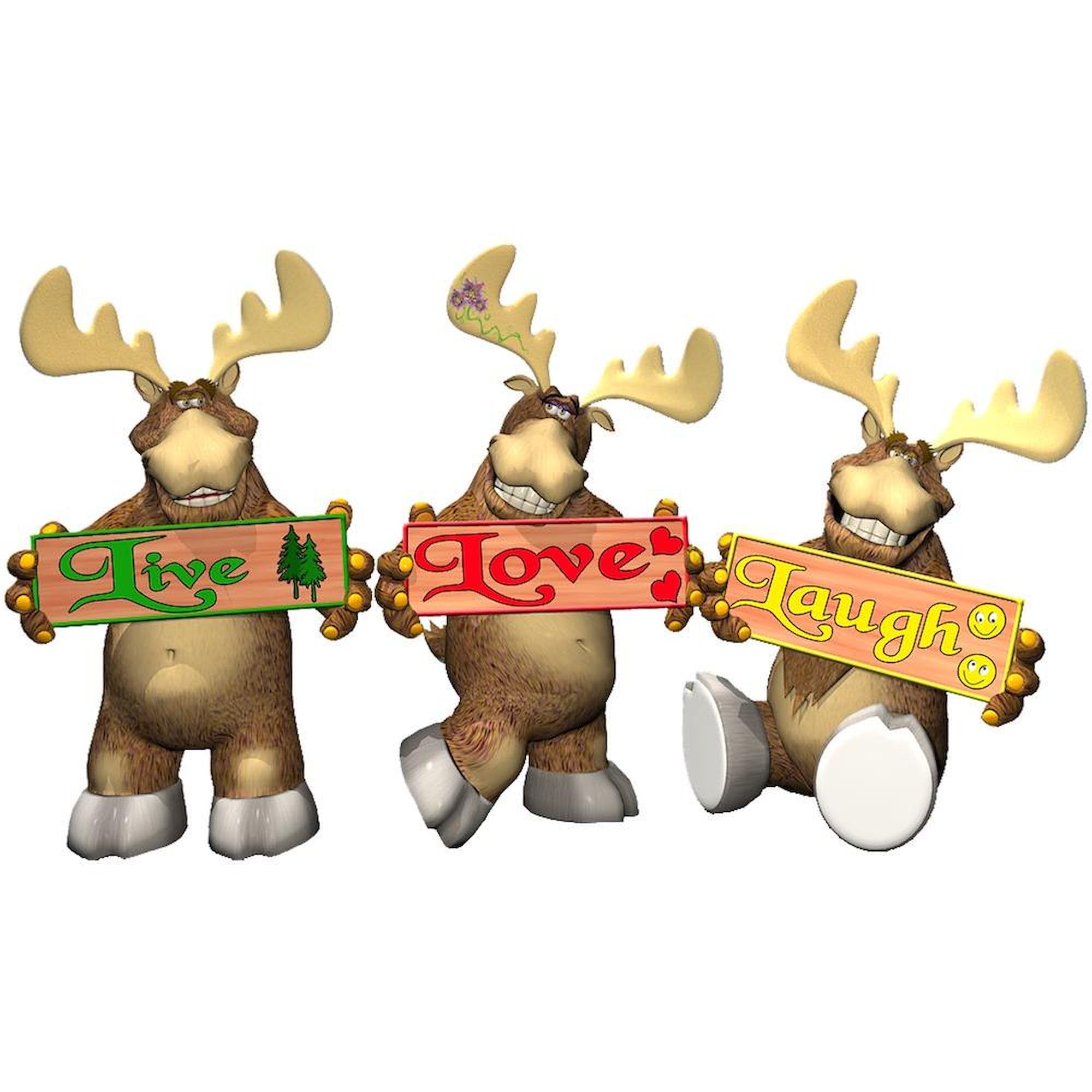 11 oz (325 ml) Ceramic Coffee Mug - Moose Joy Design by CafePress | Perfect for Hot Beverages, Office Use & Gifts