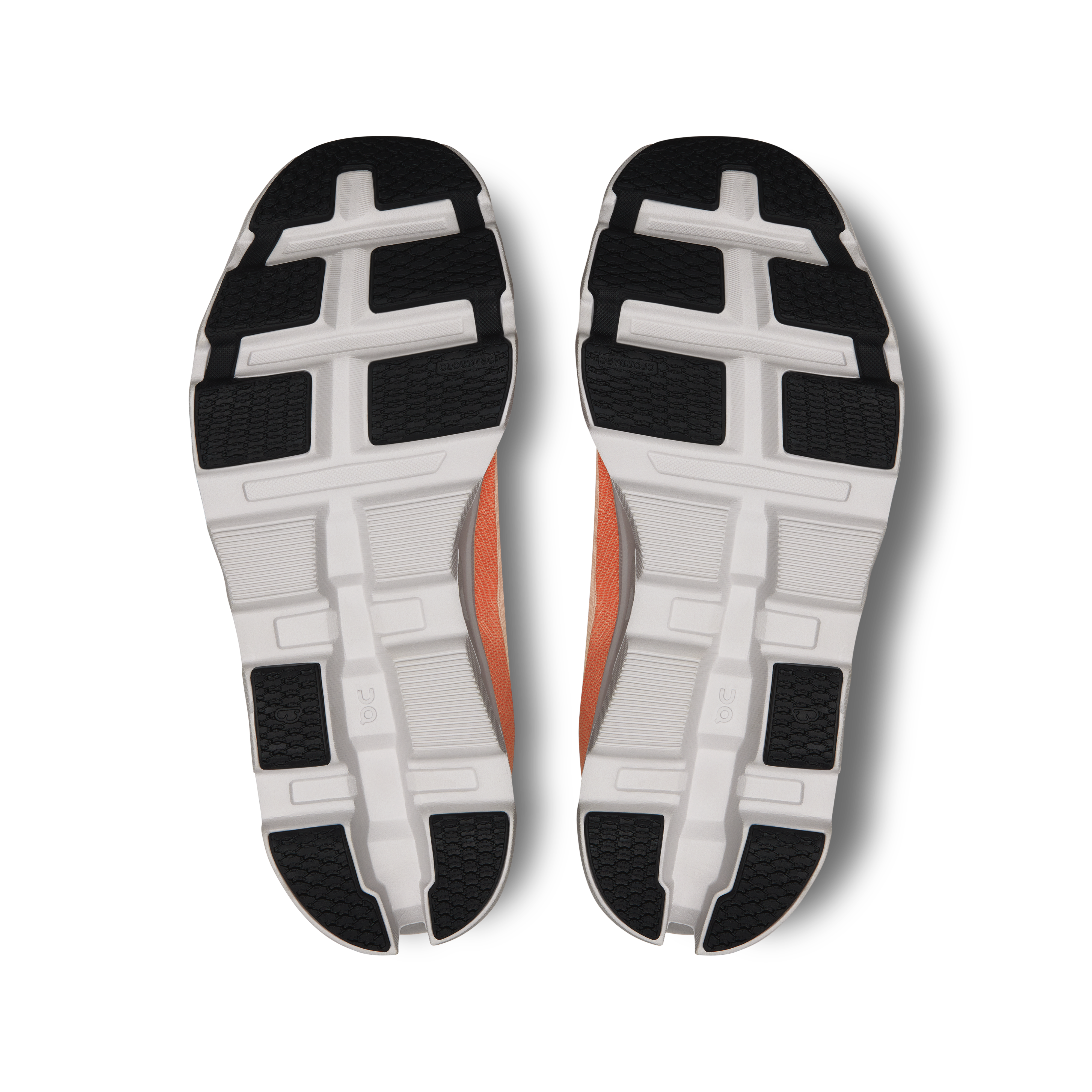 On Running Women's Cloudmonster 2 Running Shoes - Undyed/Flame Color - Lightweight Cushioned Sneakers for Road Running & Training | Perfect for Marathon, Jogging & Gym Workouts