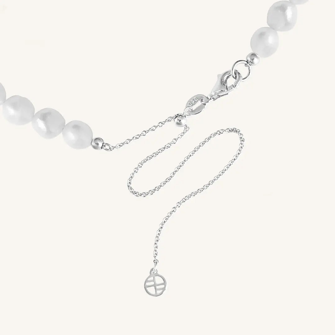 Elyse Pearl Necklace with Stone of Potential - Elegant Women's Jewelry for Weddings, Parties & Special Occasions