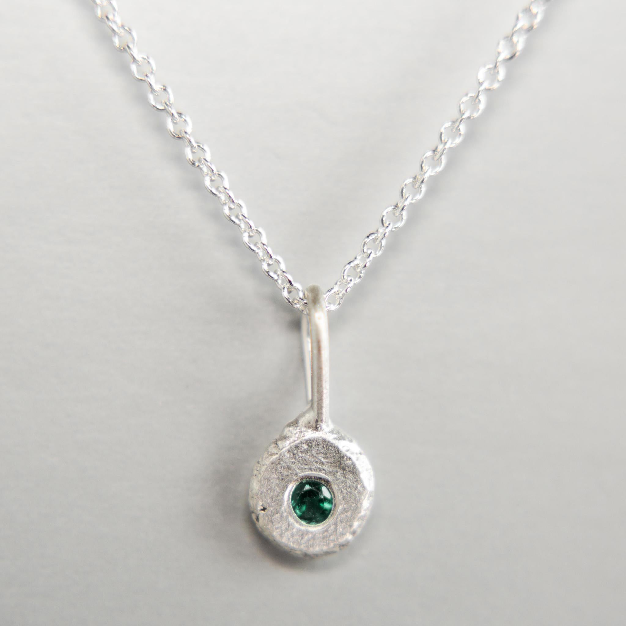 Pebble Charm in Sterling Silver - Elegant Handmade Jewelry for Necklaces & Bracelets - Perfect for Gifts & Everyday Wear