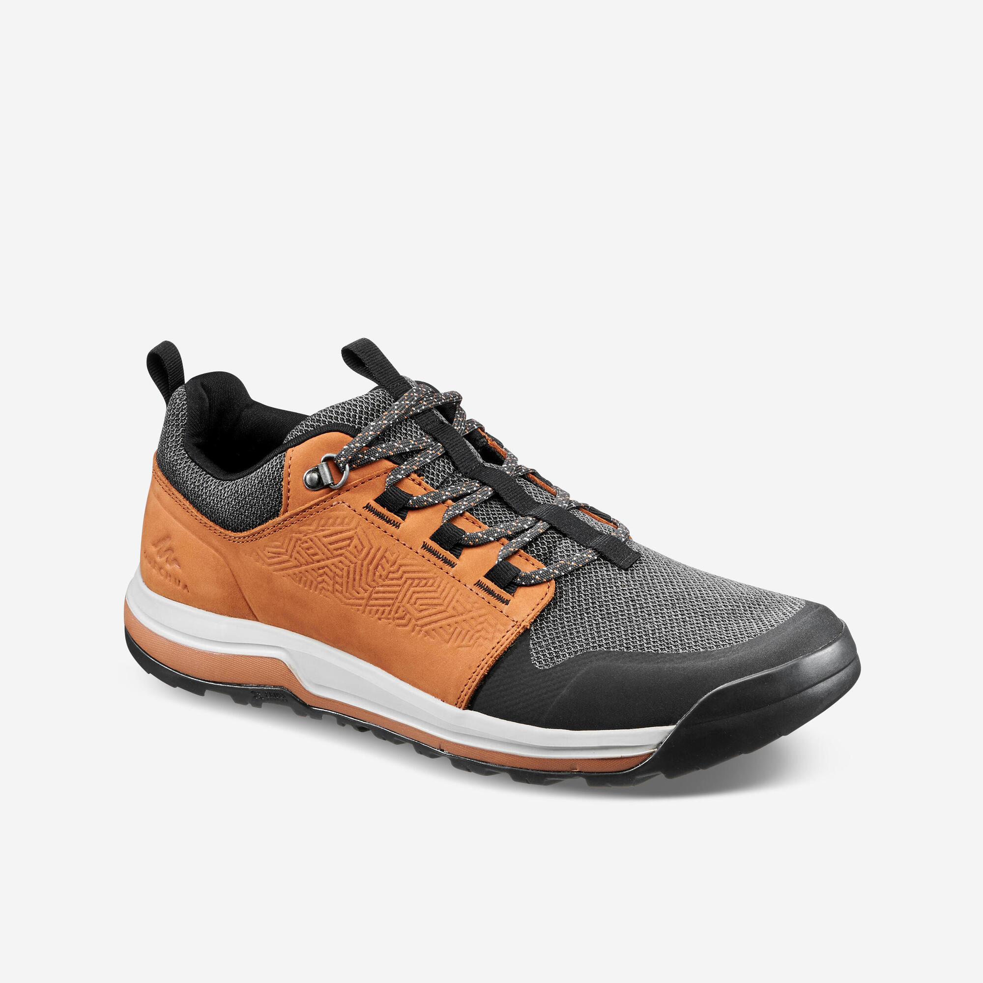 Quechua NH500 Men's Hiking Shoes - Lightweight Waterproof Trekking Footwear for Outdoor Adventures & Mountain Trails