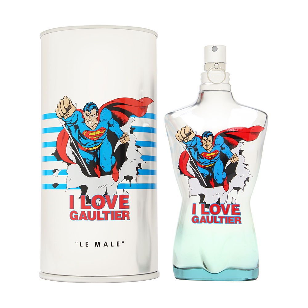 Jean Paul Gaultier Le Male Eau Fraiche Superman Cologne for Men - 4.2 oz EDT Spray | Fresh & Masculine Scent | Perfect for Date Night, Office & Special Occasions