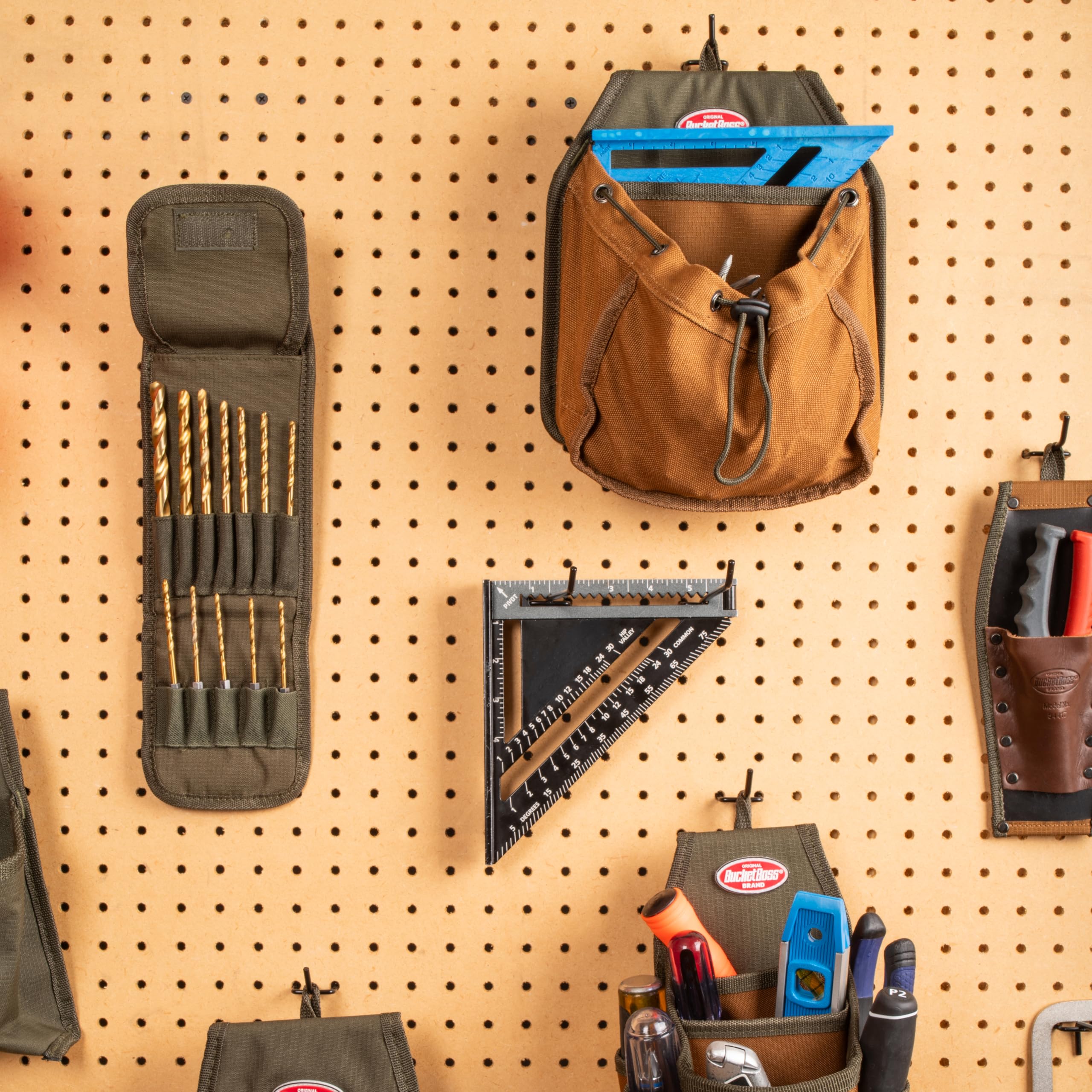Bucket Boss Bitkeeper - Durable Tool Organizer for Screwdriver Bits & Drill Accessories | Perfect for DIY Projects, Home Repairs & Workshop Storage