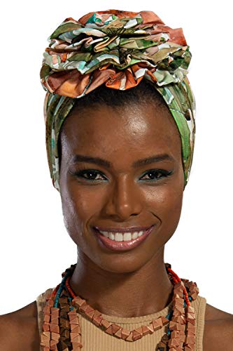 Stylish Cotton Turban Head Wrap for Women - Soft & Breathable Hair Scarf - Perfect for Yoga, Beach, or Everyday Fashion Accessory