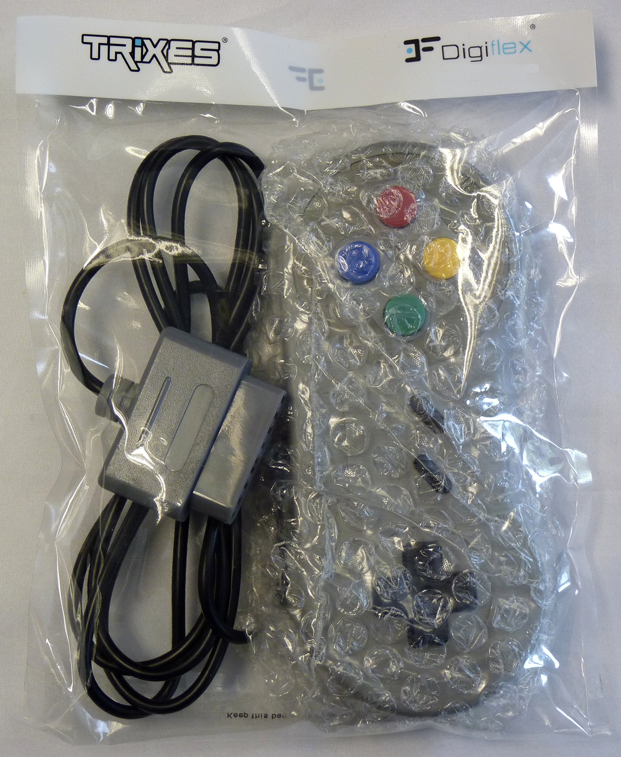TRIXES SNES Retro Game Controller - Replacement Joypad for SNES Gaming