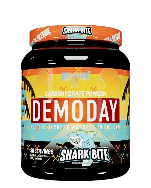 Axe & Sledge Demoday Carb Powder - 1053g Premium Workout Supplement for Muscle Recovery & Energy Boost | Ideal for Pre/Post-Workout & Athletic Performance