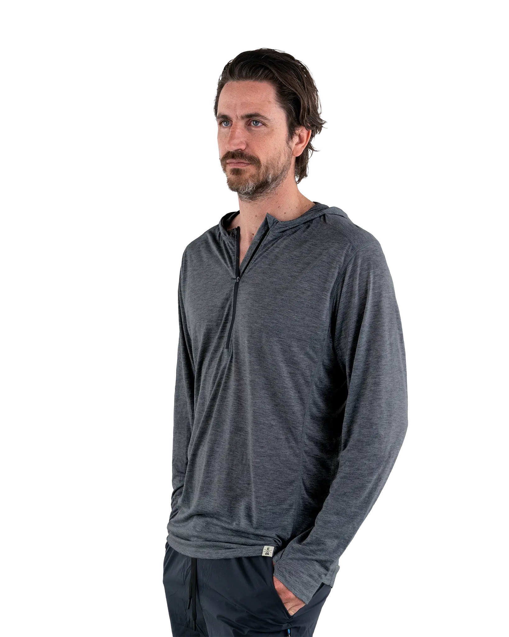 The Mirage Merino Sun Hoody - UPF 50+ UV Protection, Lightweight & Breathable Merino Wool Shirt for Hiking, Running & Outdoor Adventures