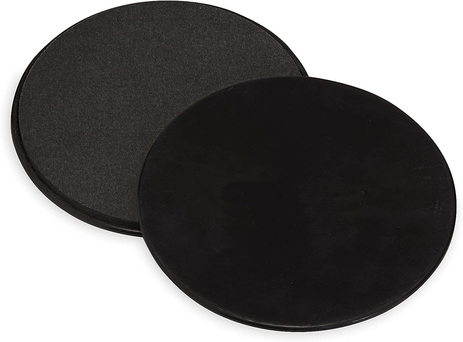 Stanz (TM) 2 Pack Gliding Discs for Core Workouts - Dual Sided Exercise Sliders for Carpet & Hardwood Floors - Abdominal & Full Body Training Equipment for Home Gym, Yoga & Pilates