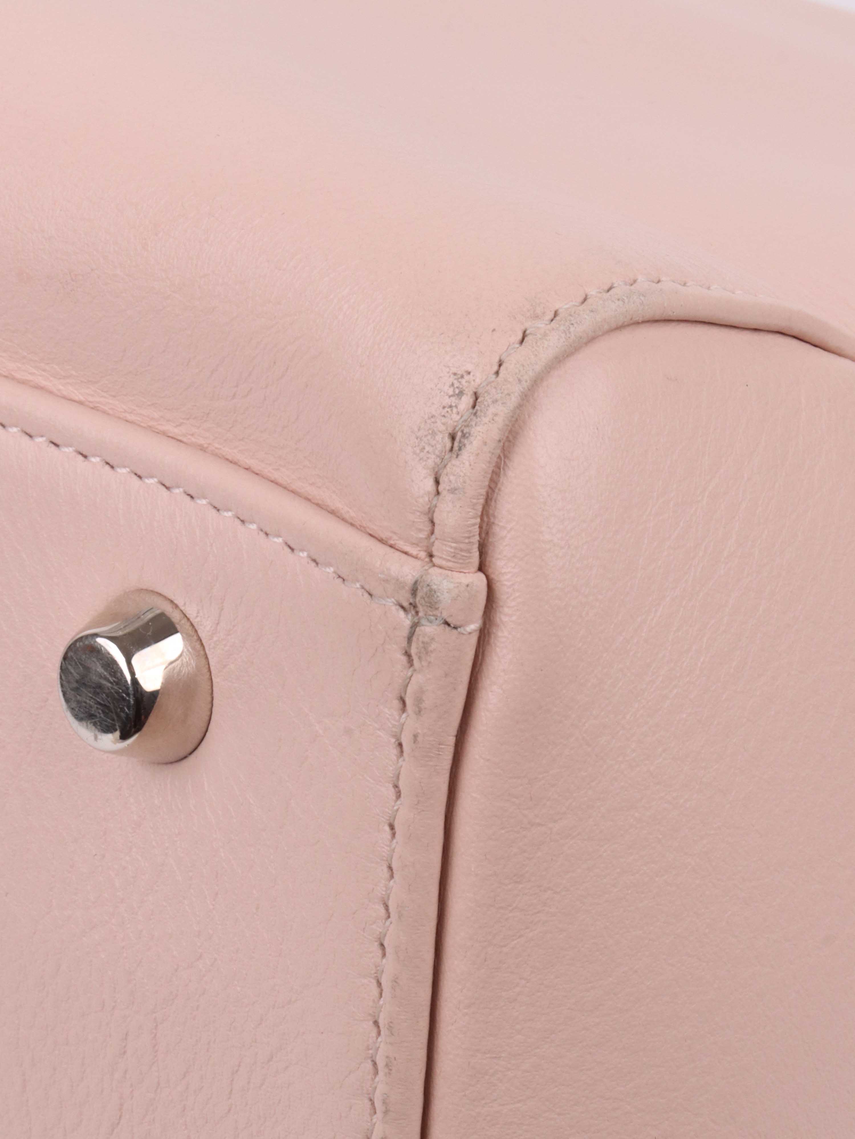 Dior Pink Leather Diaper Tote Bag - Stylish & Spacious Designer Baby Bag for Moms, Perfect for Travel, Shopping & Everyday Use