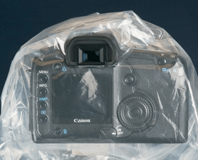 OP/TECH USA Rainsleeve 18 Camera Lens Protective Shield - Waterproof Cover for DSLR & Mirrorless Cameras in Rainy Weather