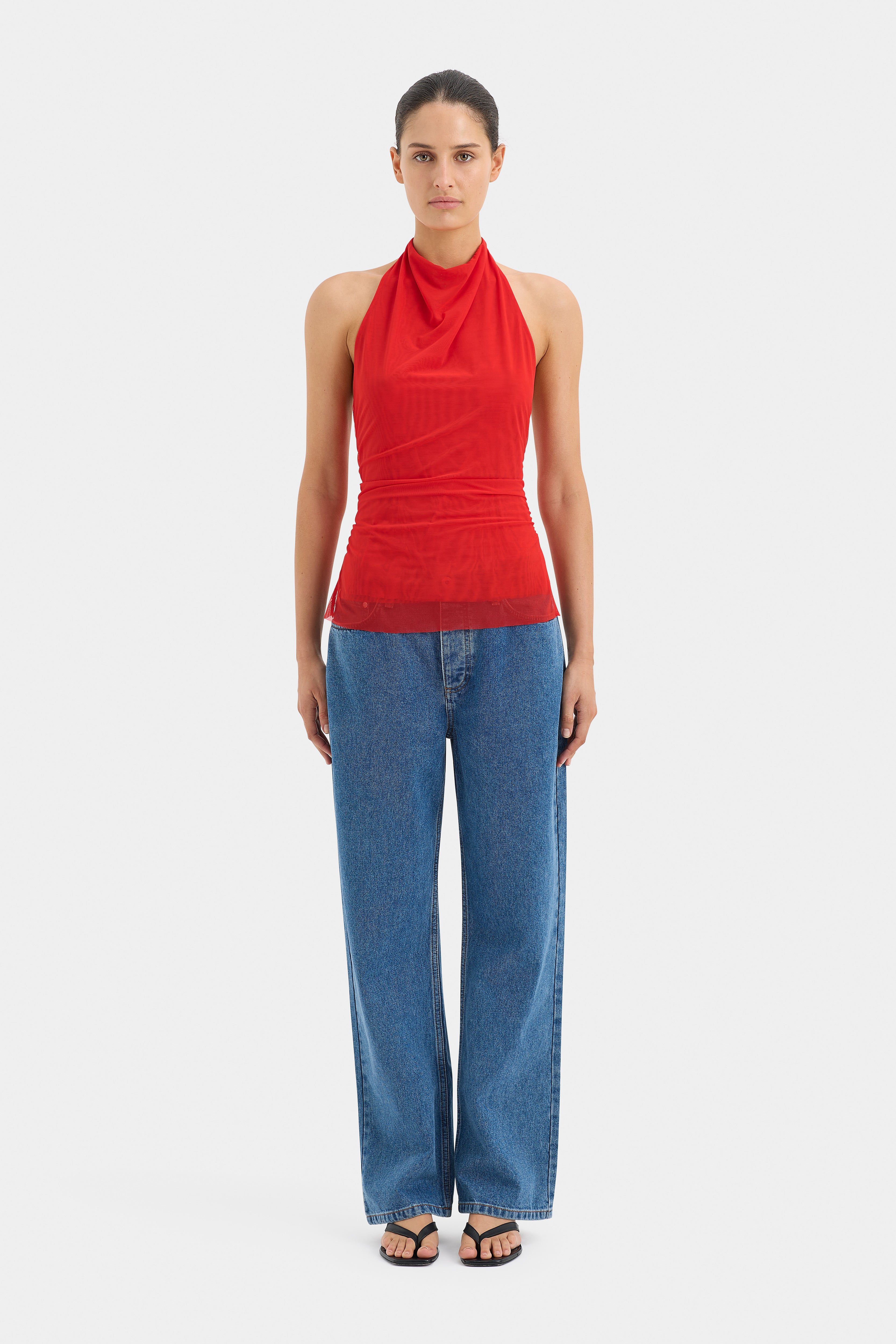 Jacques Mesh Halter Top for Women - Sexy Summer Crop Top with Breathable Design | Perfect for Beach, Party & Night Out