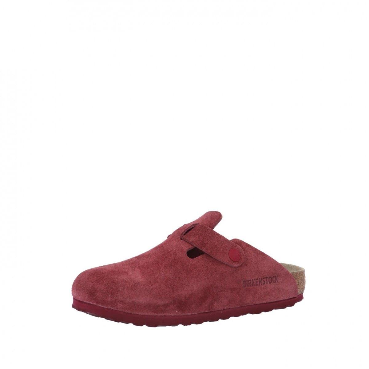 Birkenstock Boston BS Zabot Women's Suede Clogs - Comfortable & Stylish Footwear for Casual Wear, Home, and Office