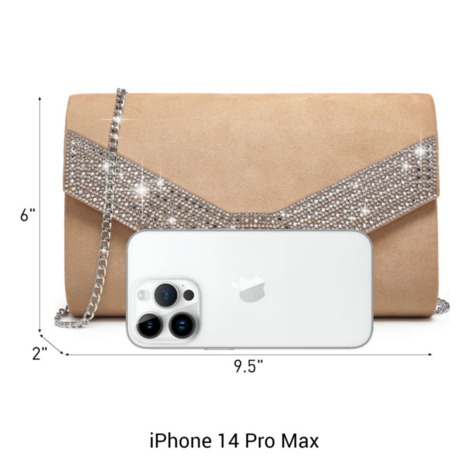 Elegant Women's Evening Bags for Weddings & Formal Parties - Stylish Clutch Purses for Prom, Cocktail Events & Special Occasions - Perfect Accessory for Date Nights, Galas & Black Tie Events