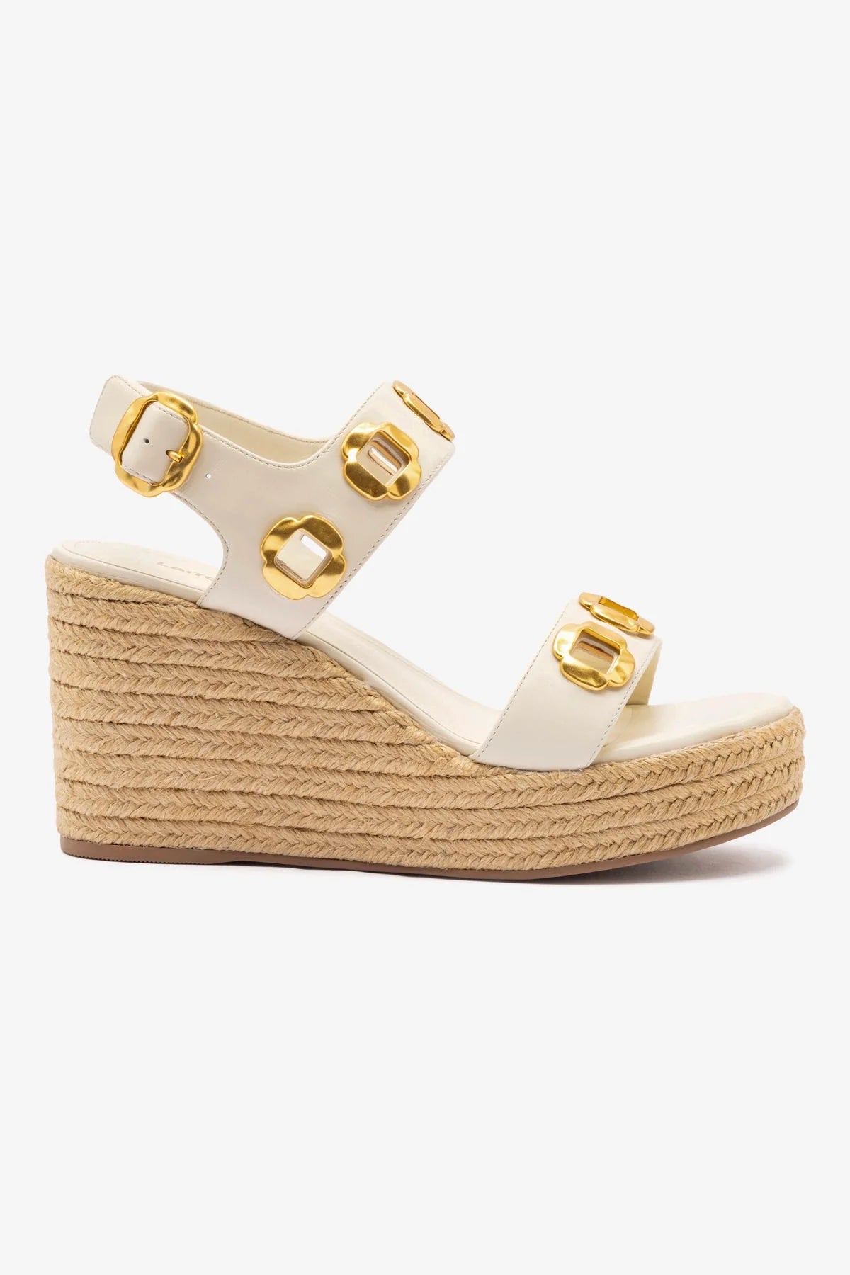 Milan Ivory Leather Espadrilles - Women's Casual Summer Shoes for Beach, Vacation & Everyday Wear