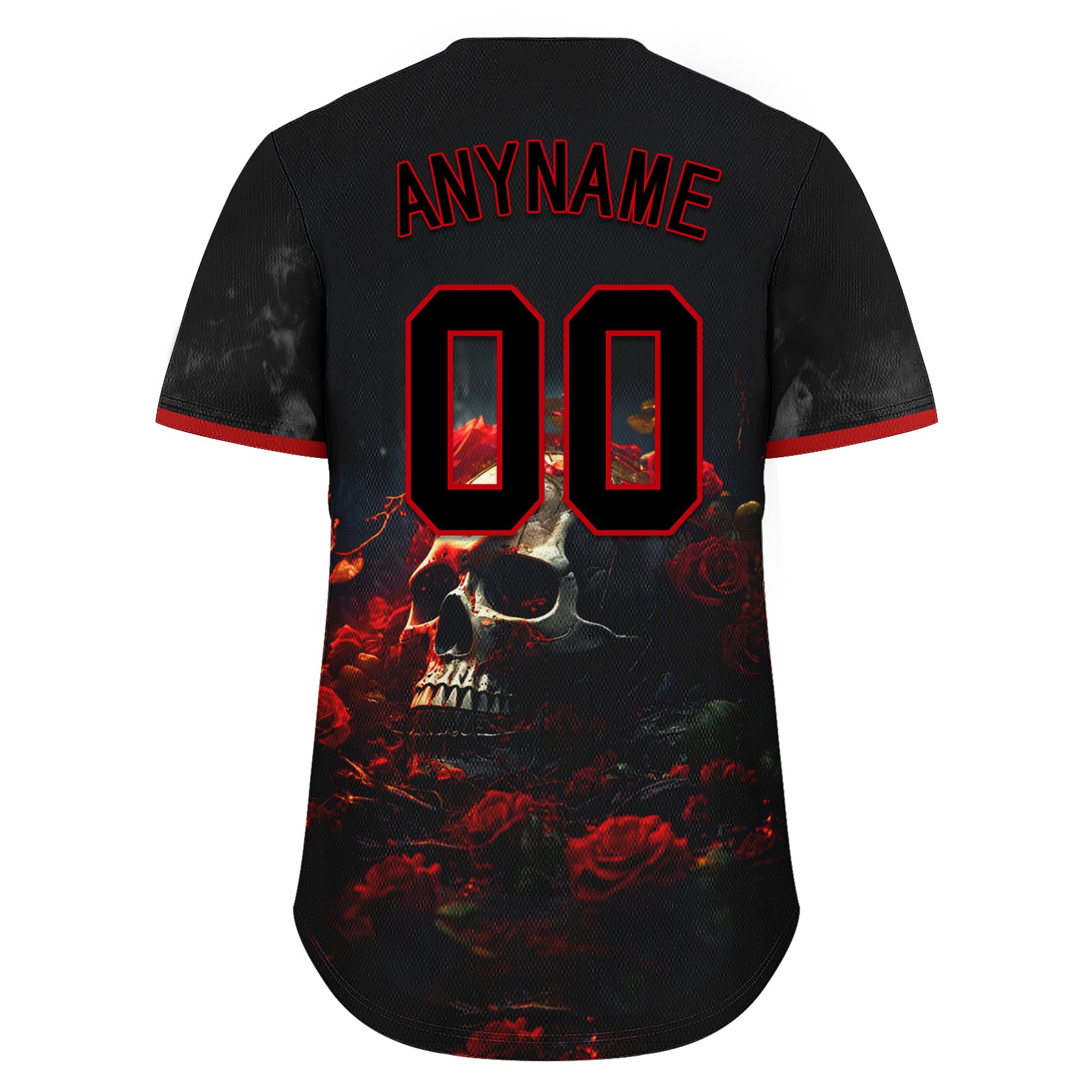 Custom Gothic Personalized Authentic Baseball Jersey BSBJ01 E06003 - Vintage Style Sports Apparel for Baseball Games, Cosplay & Gothic Fashion