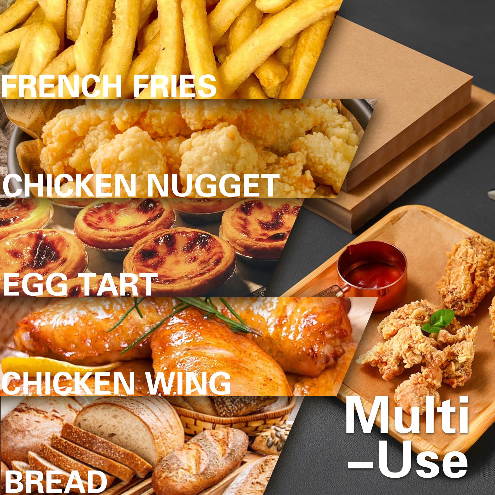100 PCS Unbleached Air Fryer Liners for Emeril Lagasse Everyday 360 & XL Air Fryer Oven | Disposable Parchment Baking Paper | Perfect for Healthy Cooking, Roasting & Reheating