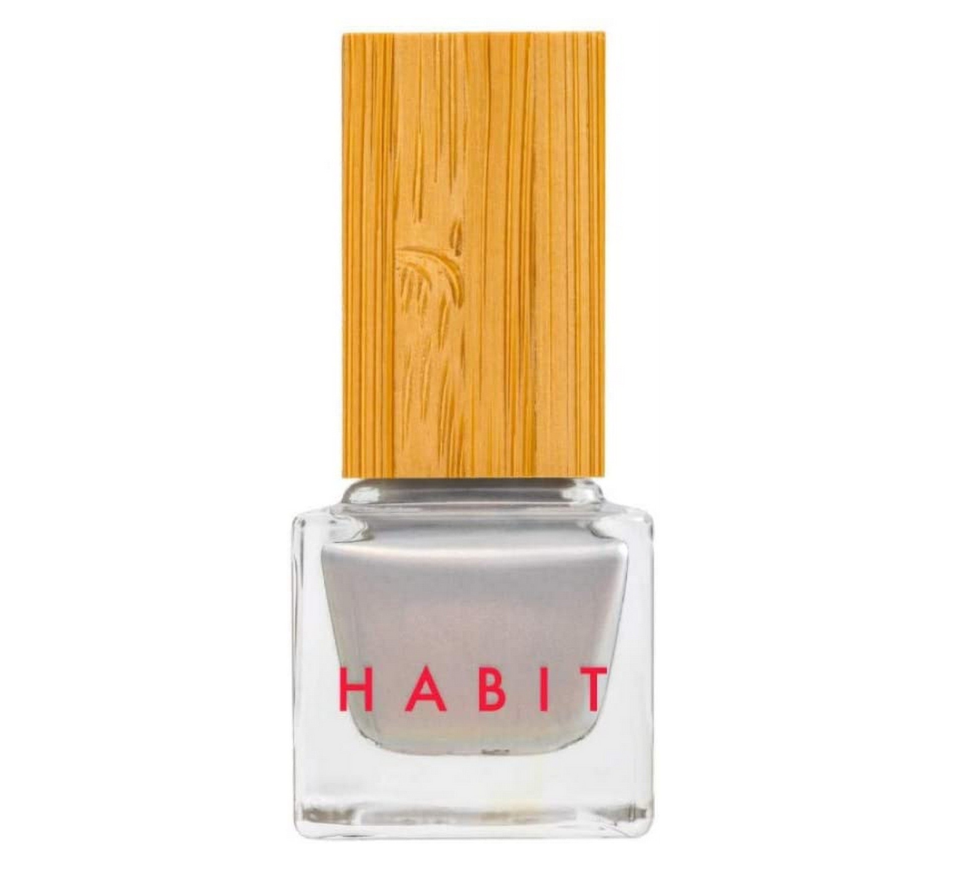 Habit Cosmetics Non-Toxic Nail Polish - Phantom Grey Shimmer | Vegan & Cruelty-Free Nail Lacquer for Salon-Quality Manicures at Home | Perfect for Parties, Weddings & Everyday Wear