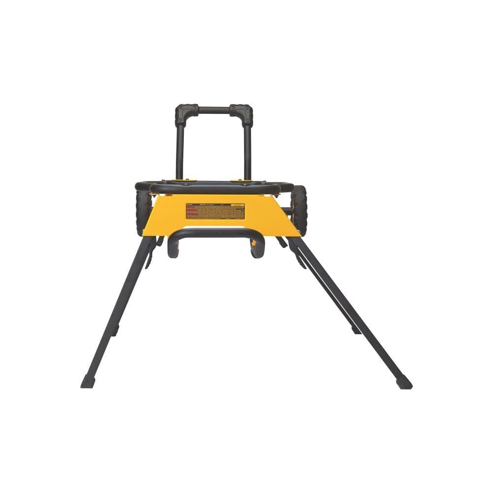 DEWALT DWE74911 Rolling Table Saw Stand - Portable Workbench for Woodworking & DIY Projects - Perfect for Job Sites, Workshops & Home Use