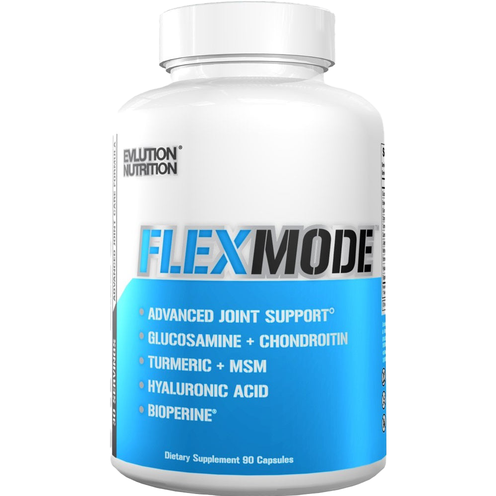 EVLution Nutrition FlexMode Joint Support Supplement - 90 Capsules for Mobility & Flexibility - Ideal for Athletes, Fitness Enthusiasts & Active Lifestyles